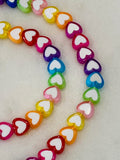 Rainbow Heart or Star Mask Chains