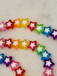 Rainbow Heart or Star Mask Chains