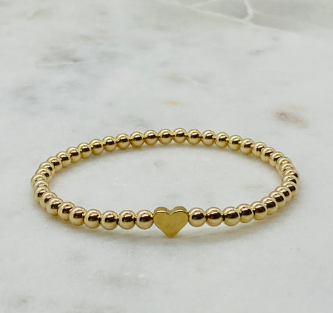 Macrame Bracelet with 3mm Beads – Jessica Michal Jewelry