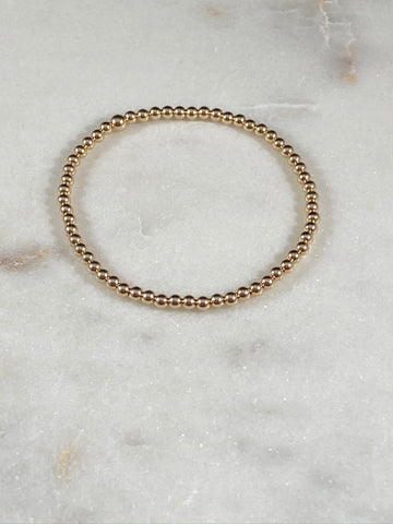 3mm Gold Filled Bracelet