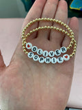 Custom 5mm Letter Bracelet