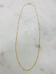 Gold Filled Satellite Chain Necklace