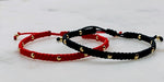 Macrame Bracelet with 3mm Beads